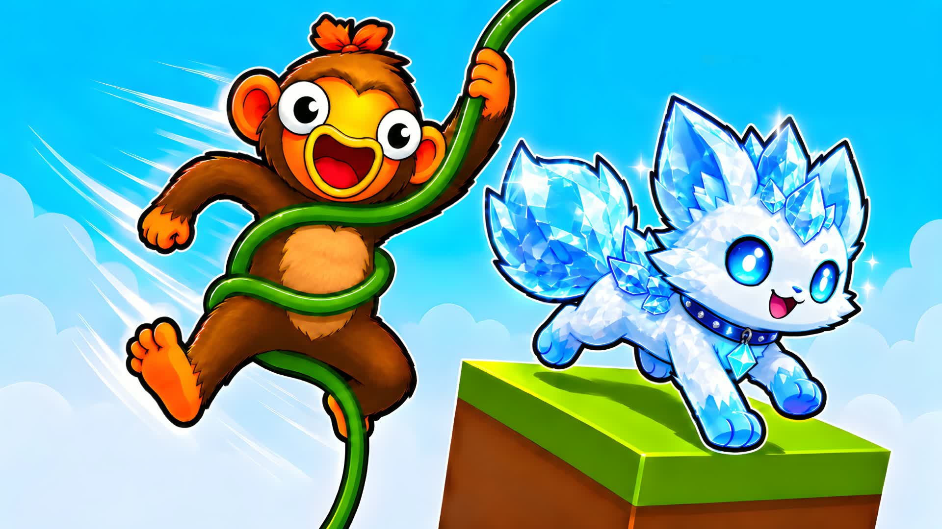 BE MONKEY FOR SPRITES — Fortnite Creative map