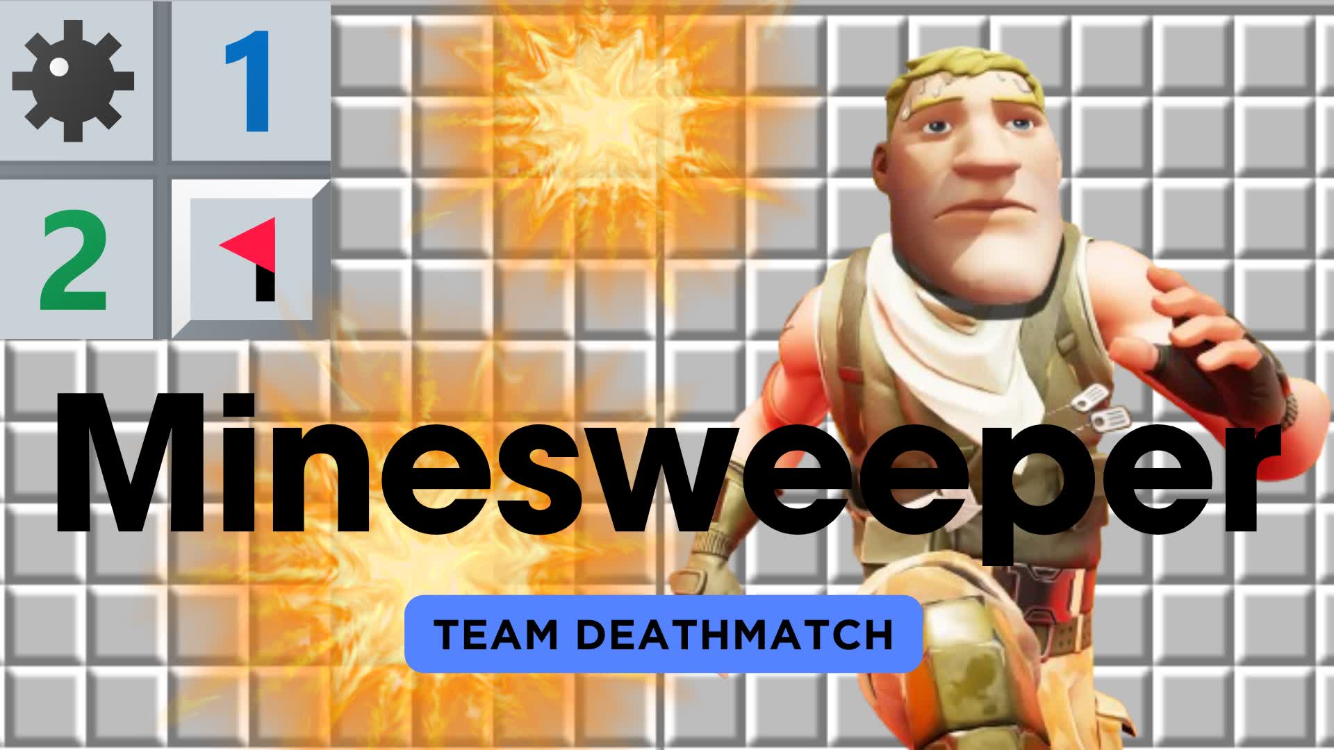 MEGA MINESWEEPER TDM — Fortnite Creative map