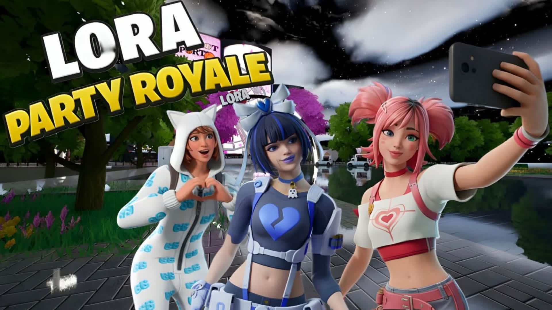PARTY ROYAL LORA🎡 — Fortnite Creative map