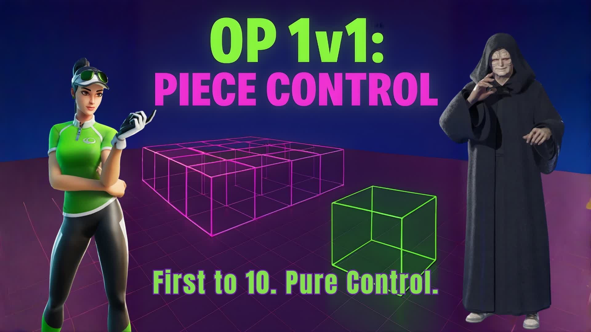 OP 1v1: Piece Control — Fortnite Creative map