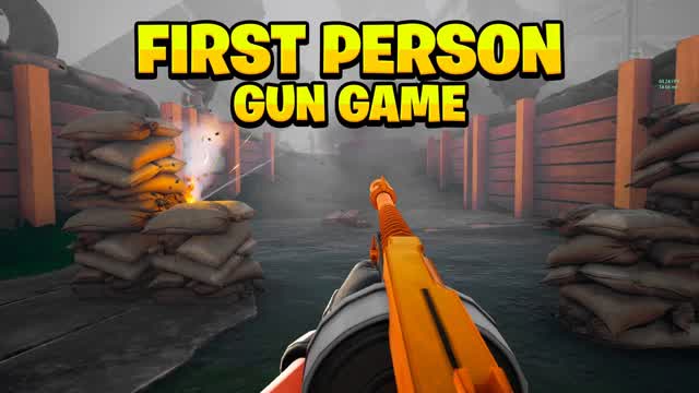 One shot gun game — Fortnite Creative map cover art