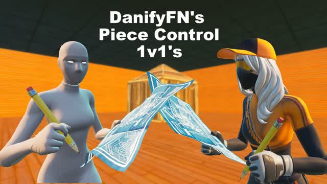 DanifyFN's Piece Control 1v1 Warm Up — Fortnite Creative map cover art