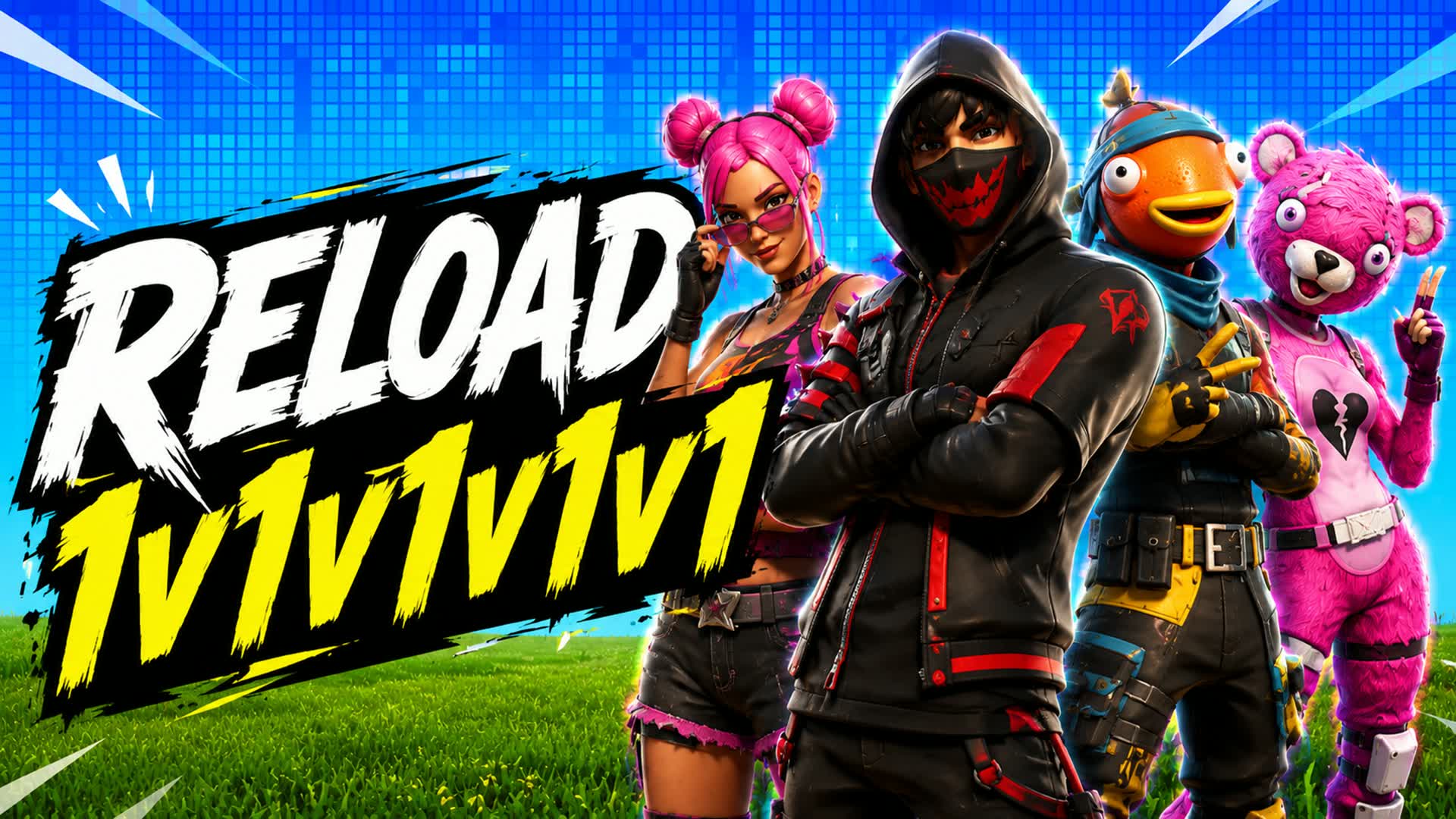 Reload 1v1v1v1v1 — Fortnite Creative map