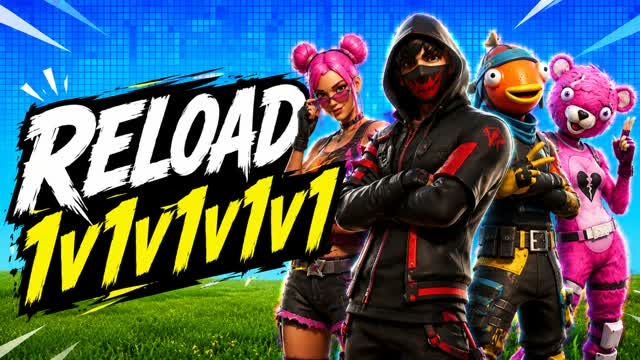 Reload 1v1v1v1v1 — Fortnite Creative map cover art