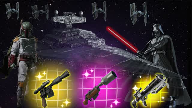 STAR WARS SUPER COMBAT — Fortnite Creative map