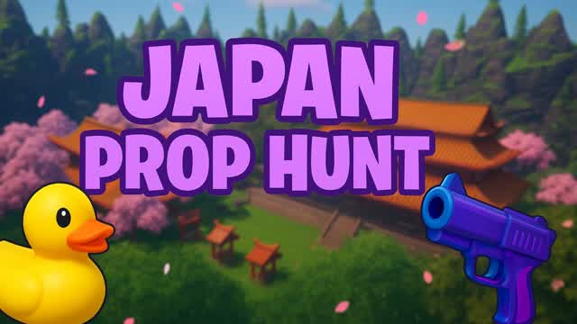 Japan Prop Hunt — Fortnite Creative map cover art