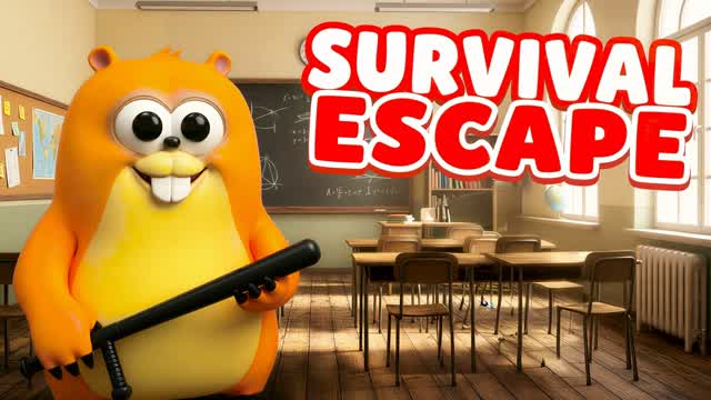 SURVIVAL ESCAPE ROOM🗝️ — Fortnite Creative map