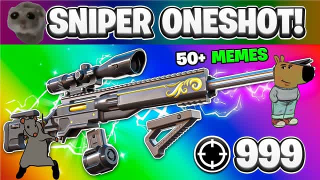 Tiktok One Shot 🎯 — Fortnite Creative map cover art