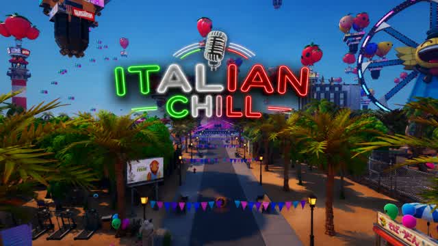 🇮🇹 ITALIAN CHILL 🇮🇹 — Fortnite Creative map