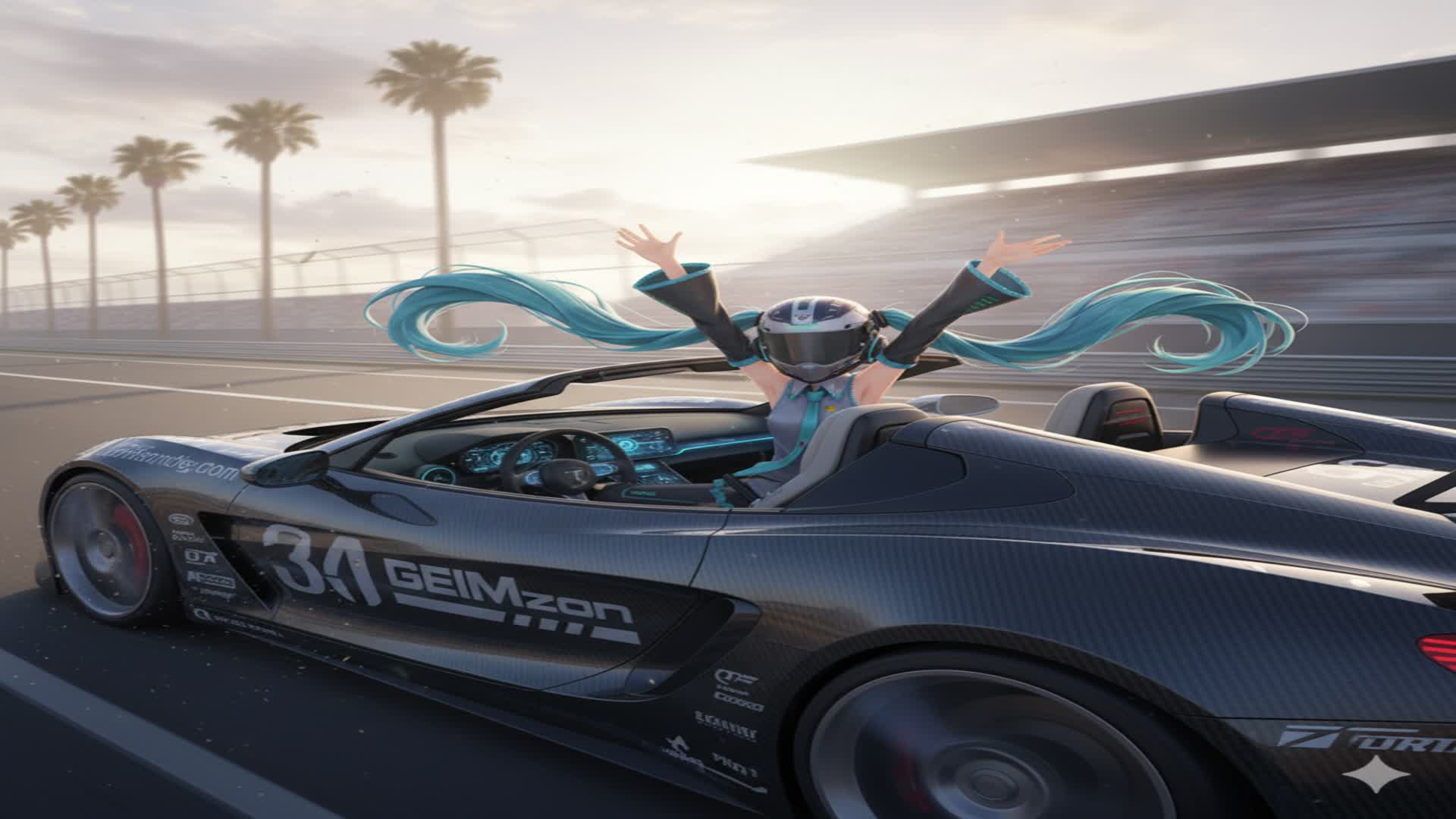 Miku Racing — Fortnite Creative map