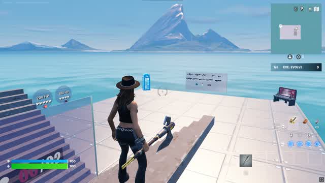 1V1 Build Fights [1v1 builds] — Fortnite Creative map