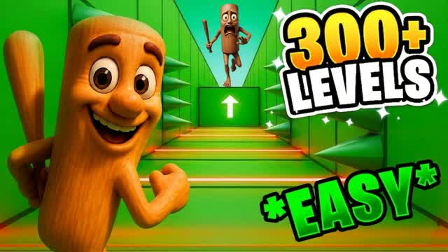 👑 HYPER PARKUR LEVELS 250+👑 — Fortnite Creative map