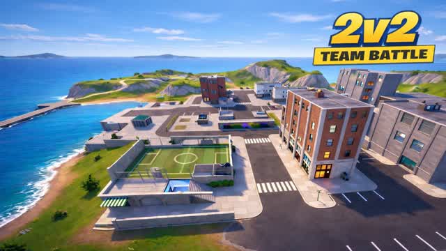 2v2 TEAM BATTLE — Fortnite Creative map