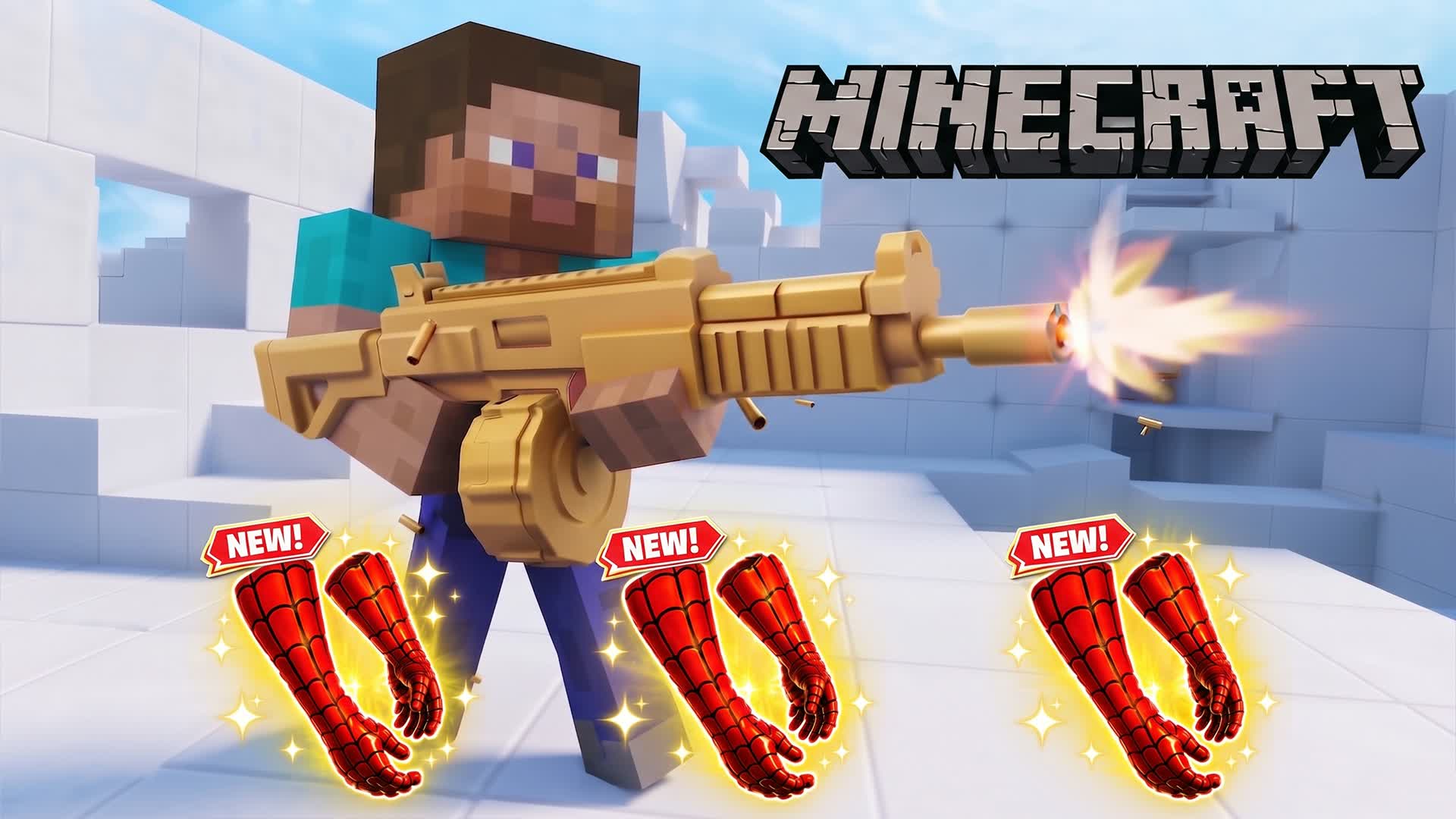 RVB SPIDER-MAN MINECRAFT🔵🔴 — Fortnite Creative map