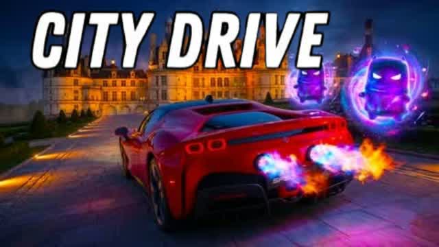 AMAZING HOT DRIVE 🌴🌴 — Fortnite Creative map