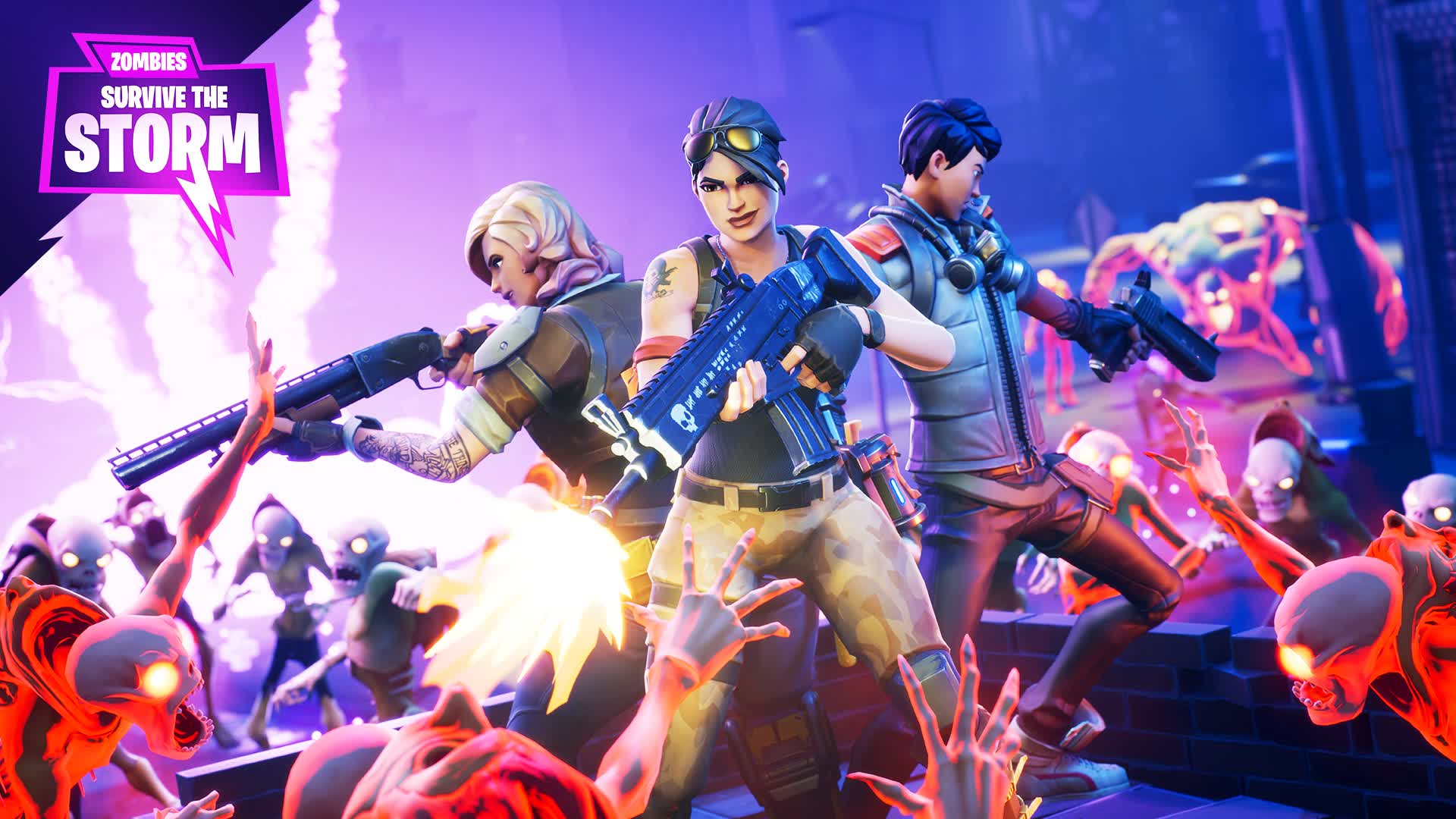 SURVIVE THE STORM — Fortnite Creative map