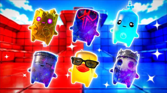 BLUE VS RED WILD FRAME 🔵🔴 — Fortnite Creative map
