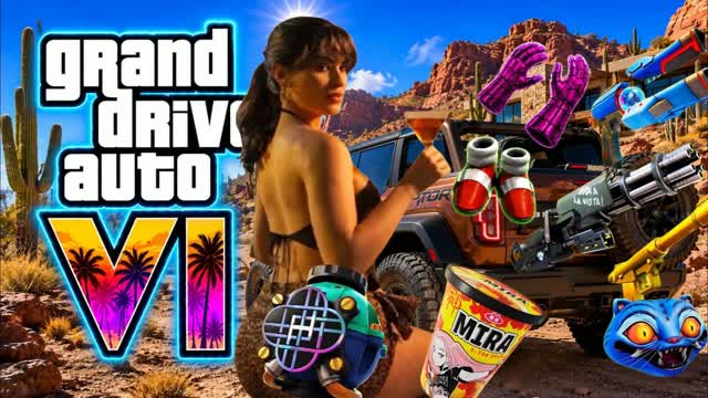 GDA VI 6 [[][]GRAND DRIVE AUTO 6 VI — Fortnite Creative map cover art