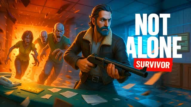 NOT ALONE 🧟 TWDU ZOMBIE — Fortnite Creative map