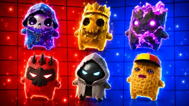 RED VS BLUE STORMLINE 🔴🔵 — Fortnite Creative map cover art