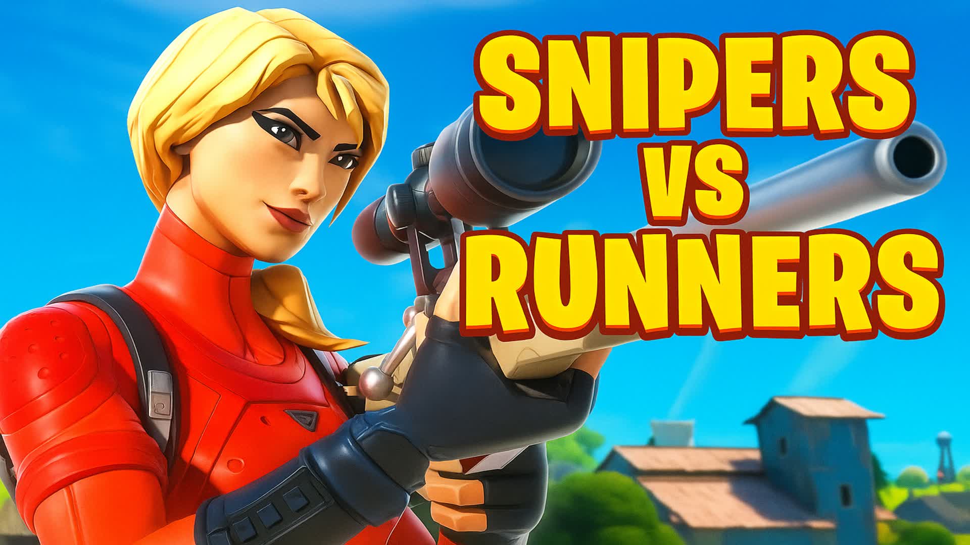 SNIPERS VS RUNNERS | TWITZZ — Fortnite Creative map