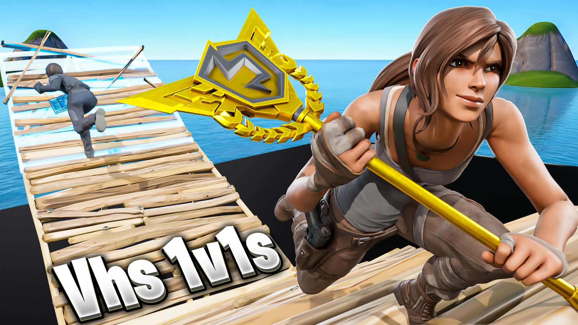 1V1 Build Fights [Vhs] — Fortnite Creative map
