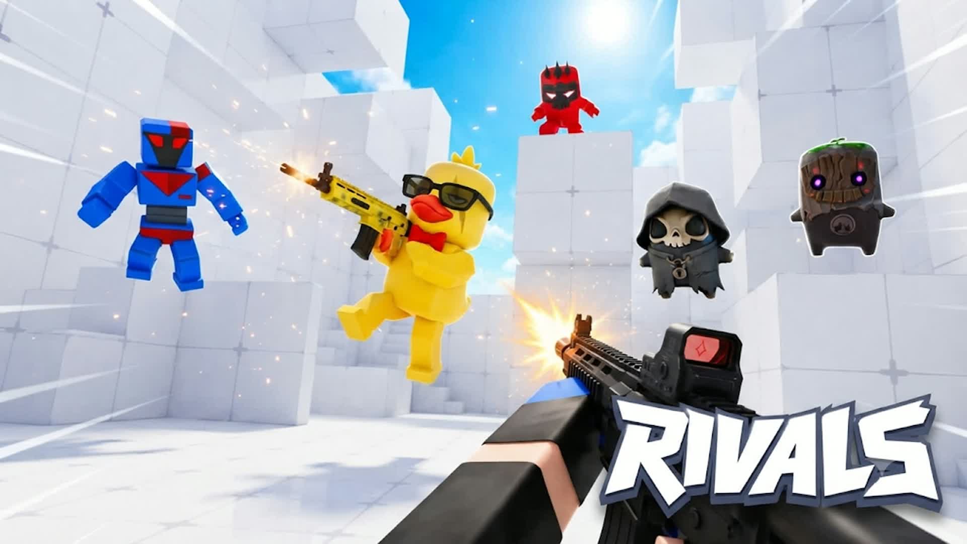 RIVALS RED VS BLUE🔵🔴EPOZEIRT — Fortnite Creative map