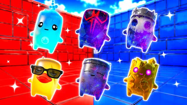RED VS BLUE SHADOW IMPULSE SIDEKICK 🔴🔵 — Fortnite Creative map