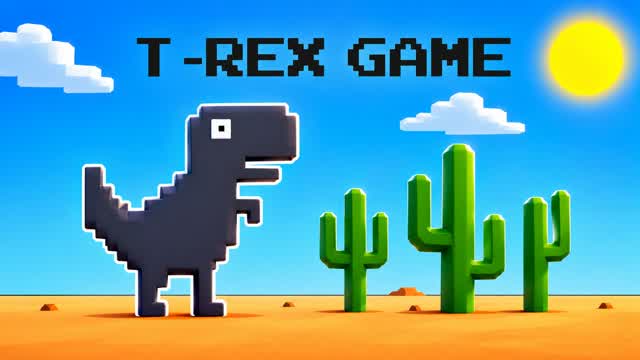 🦖 T-REX GAME — Fortnite Creative map