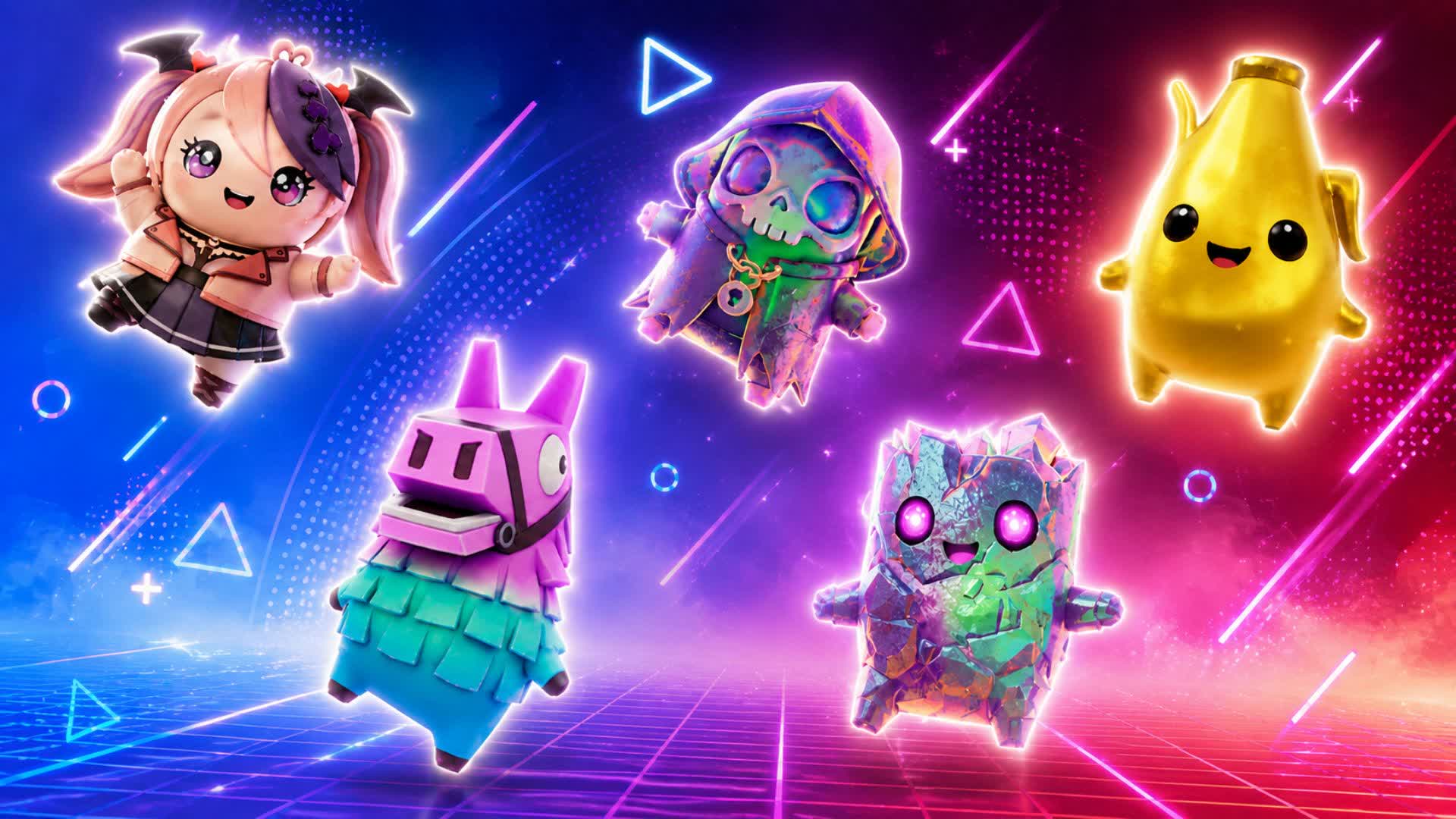 NEON RED VS BLUE🔴🔵AURA 53 — Fortnite Creative map
