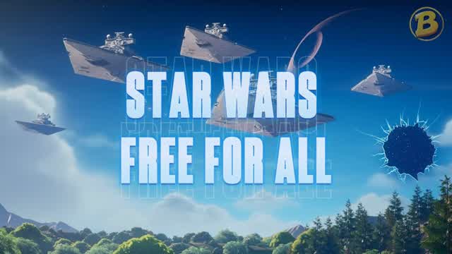 STAR WARS: FREE FOR ALLS — Fortnite Creative map