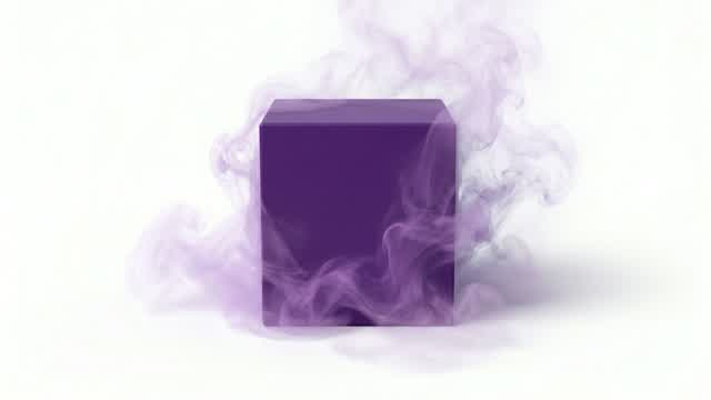 Um cubo roxo no meio do nada — Fortnite Creative map cover art
