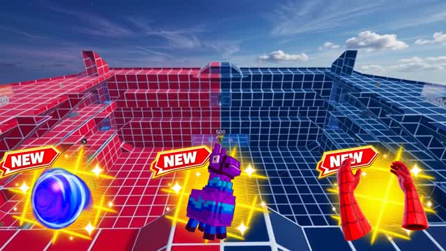 RED VS BLUE 41 ANNIHILATION🔵🔴 — Fortnite Creative map