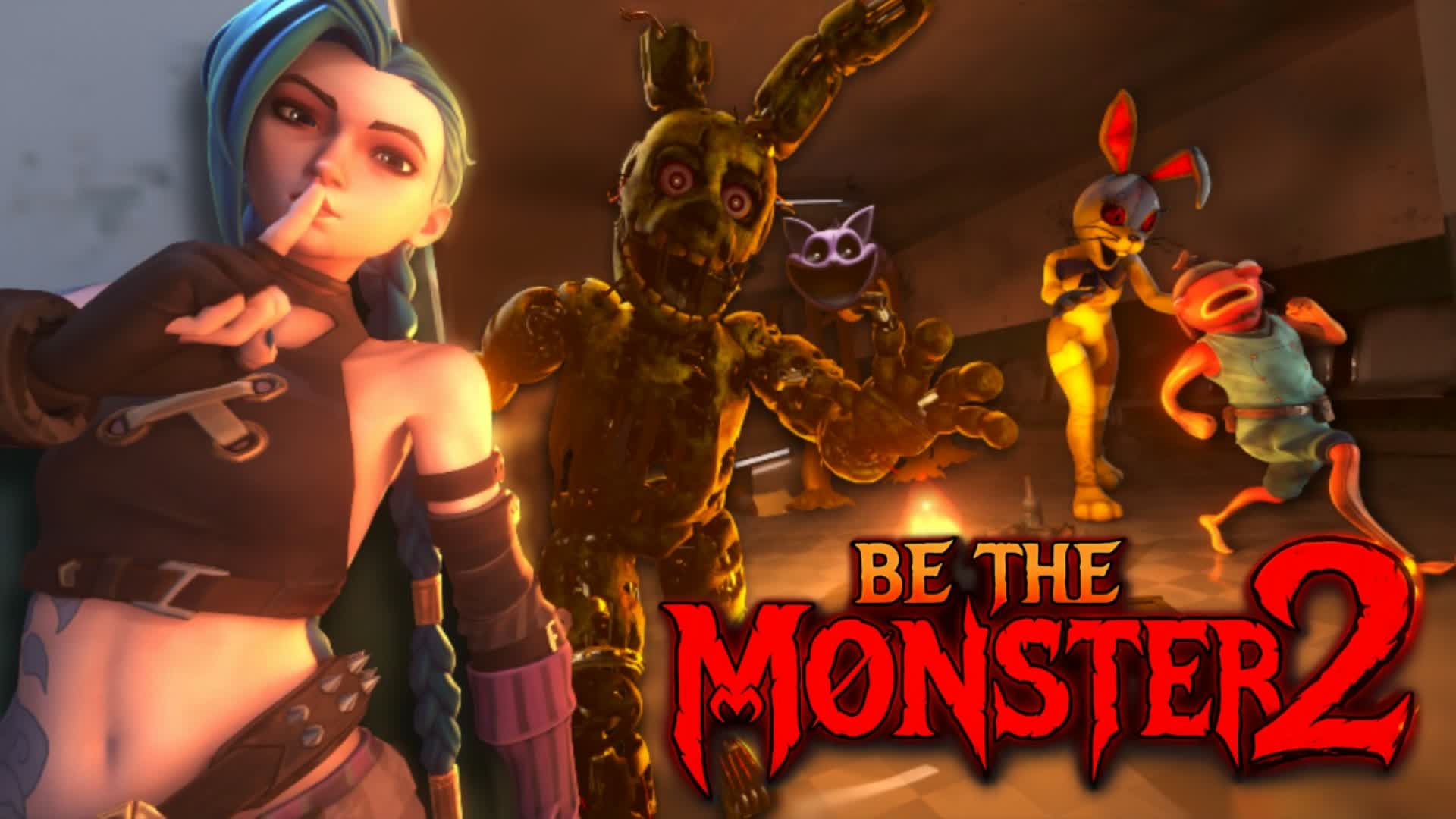 BE THE MONSTER 2 [HORROR] — Fortnite Creative map
