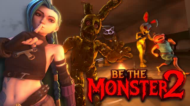 BE THE MONSTER 2 [HORROR] — Fortnite Creative map cover art