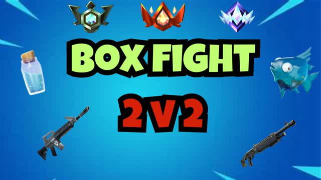 BOX FIGHT 2V2 — Fortnite Creative map