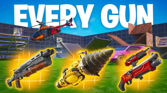 2v2 WITH EVERY GUNS — Fortnite Creative map cover art