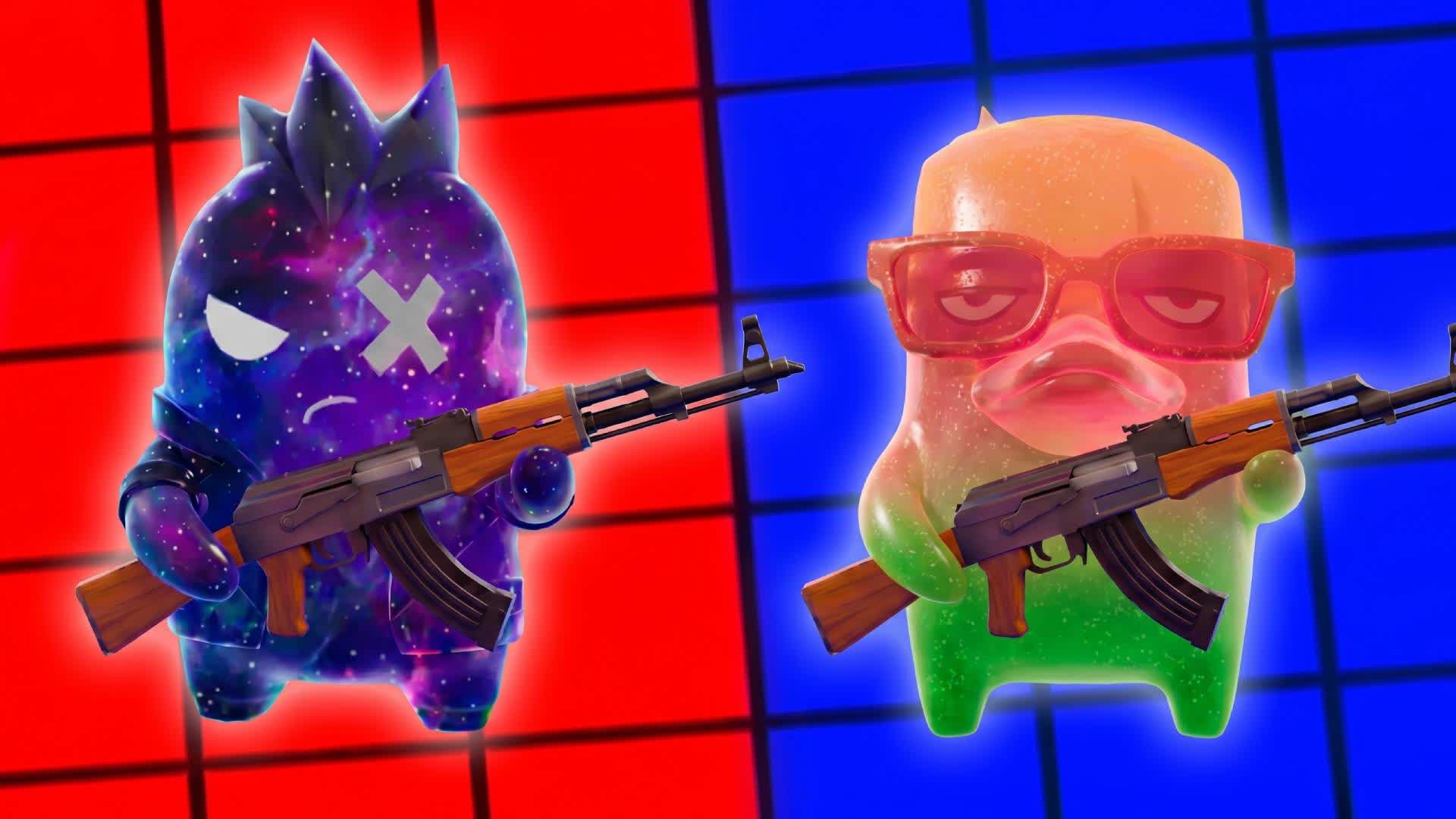 RVB RED VS BLUE SP — Fortnite Creative map