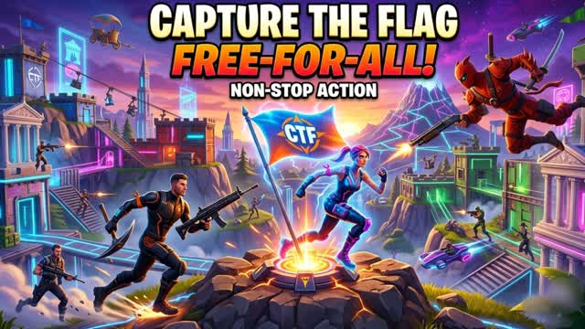 CAPTURE THE FLAG FFA — Fortnite Creative map