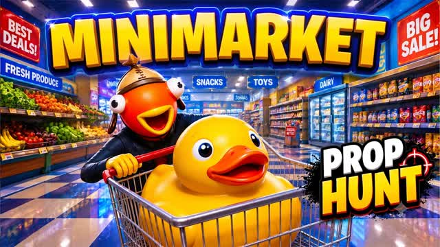 MINIMARKET PROP HUNT — Fortnite Creative map