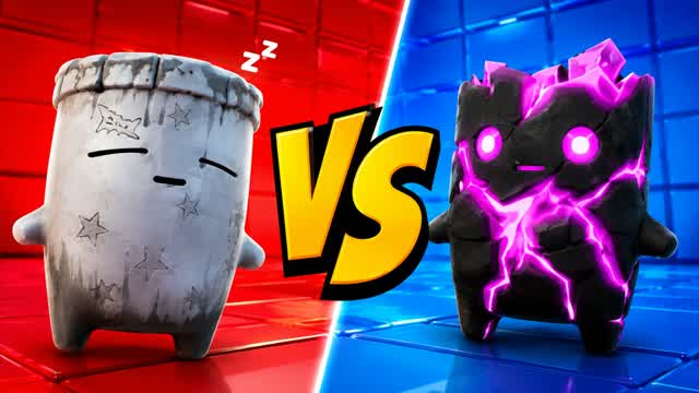 BLUE VS RED STEEL CHARGE 🔵🔴 — Fortnite Creative map