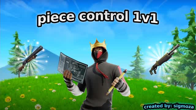 1v1 piece control📌 — Fortnite Creative map cover art