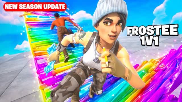 BEST 1V1 MAP - FROSTEE — Fortnite Creative map cover art