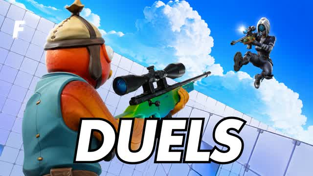 Duels (1V1 FPS) — Fortnite Creative map cover art