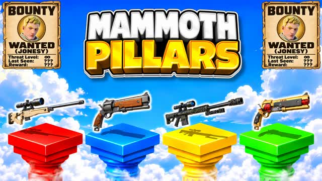 PILLARS SNIPER — Fortnite Creative map
