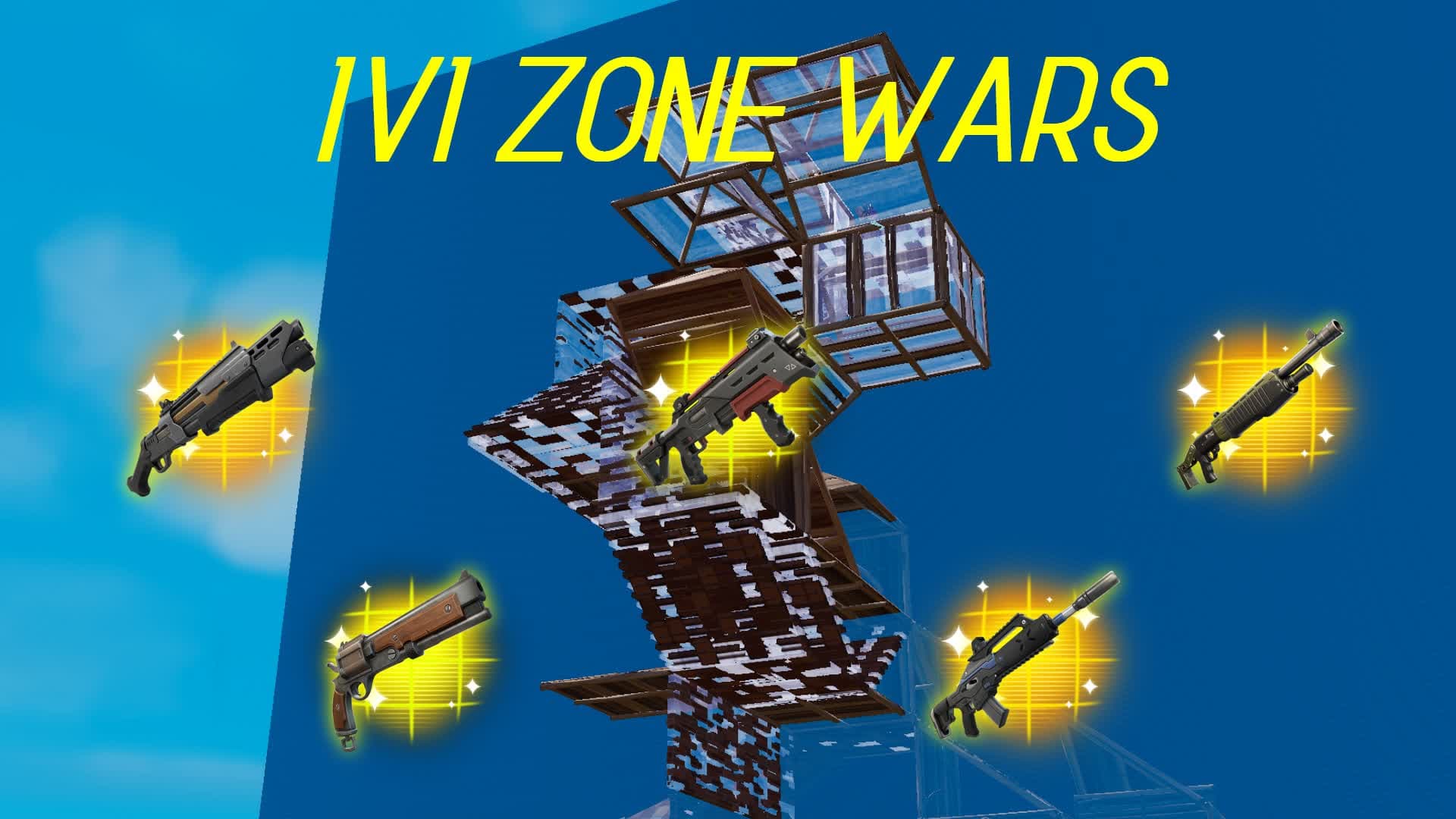 1v1 Zone Wars — Fortnite Creative map
