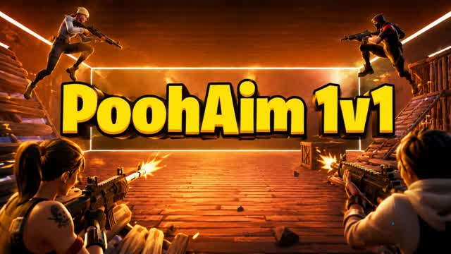 poohaim 1v1s — Fortnite Creative map cover art
