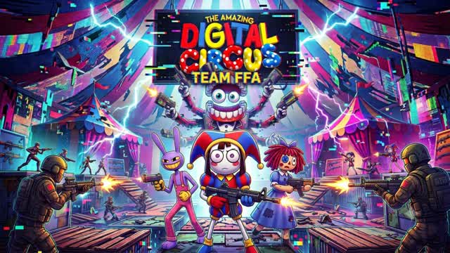 🎪THE AMAZING DIGITAL CIRCUS TEAM FFA🎪 — Fortnite Creative map