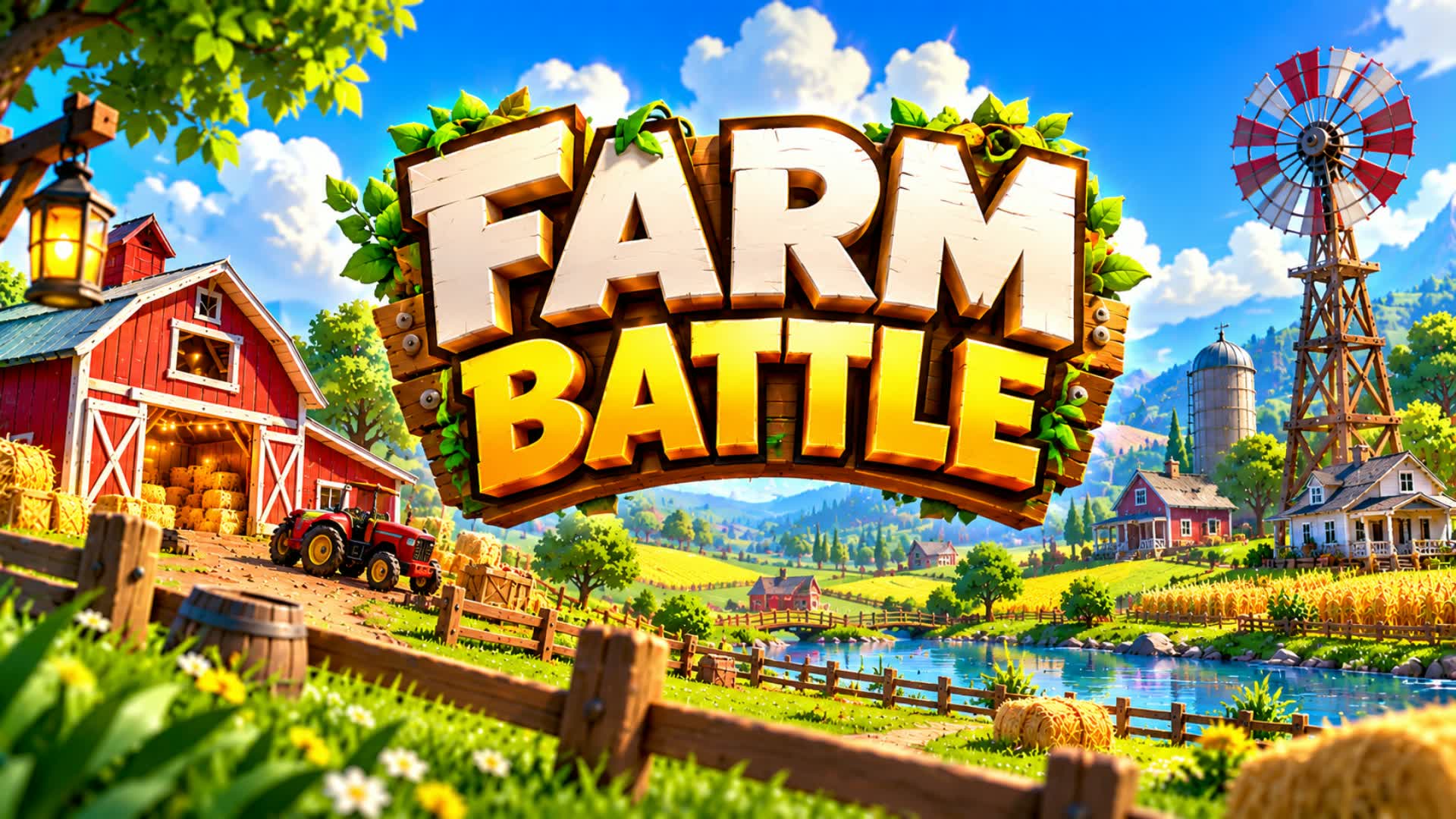 Farm Battle — Fortnite Creative map
