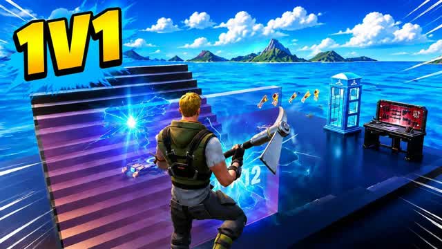 1V1 WAY TO PRO — Fortnite Creative map cover art